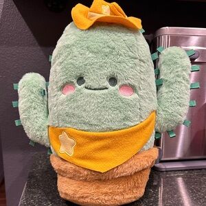 Pink sky mimicoco cactus warming snug bud plush western sensory toy 16” lk new